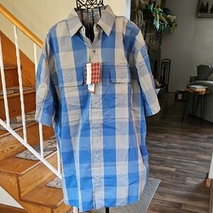 👔WOOLRICH Mens Adventure Series Button Down Shirt